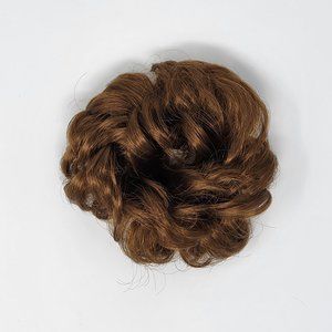Curly Messy Hair Bun, Synthetic Hair Scrunchie, Hair Bun Pony Tail